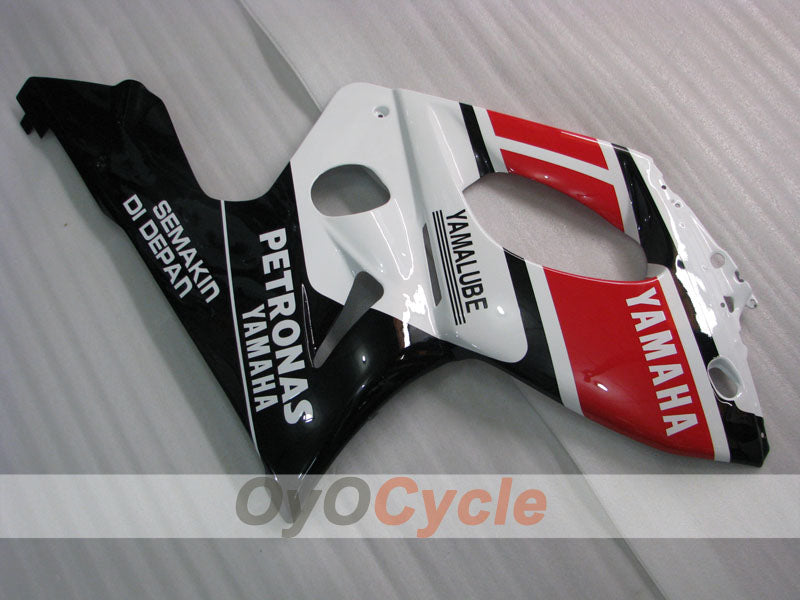 Injection Fairing kit for 97-07 YZF600R - Red, White, Black - PETRONAS #OYO87906409