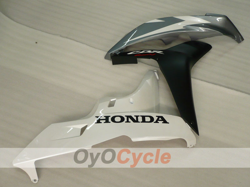 Injection Fairing kit for 07-08 CBR600RR - White, Black - Factory Style #OYO87900389