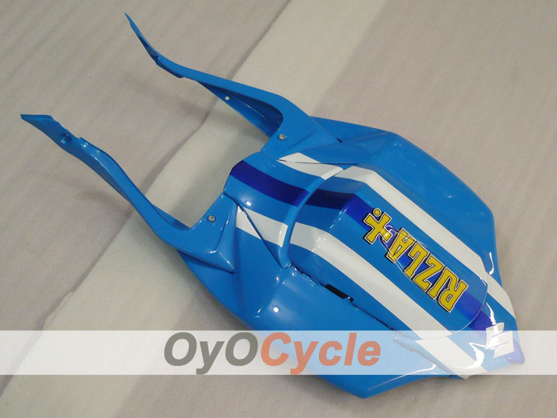 Injection Fairing kit for 08-10 GSX R750 - Blue, Black - Rizla+ #OYO87901455