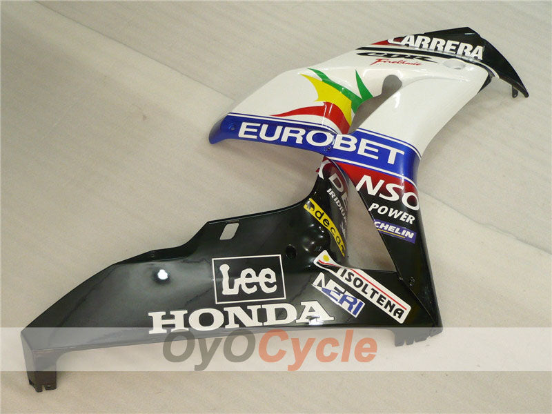 Injection Fairing kit for 06-07 CBR1000RR - White, Black - Lee #OYO87900615