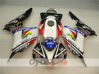 Injection Fairing kit for 06-07 CBR1000RR - White, Black - Lee #OYO87900615
