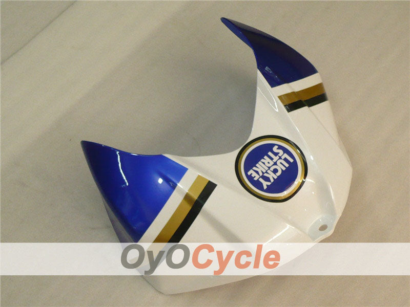 Injection Fairing kit for 07-08 GSX R1000 - Blue, White - Lucky Strike, MOTUL #OYO87902104