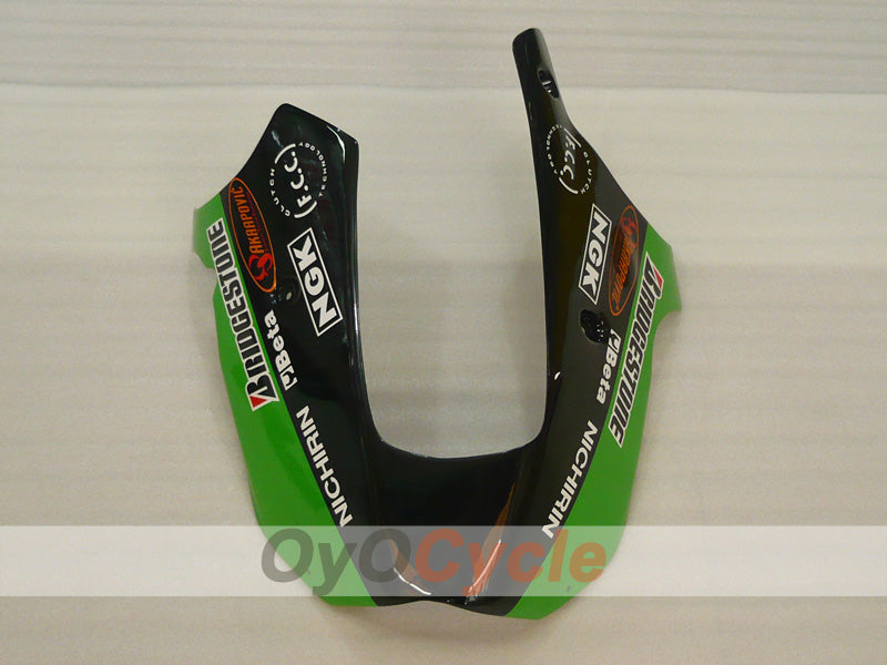 Fairing kit for 02-03 NINJA ZX-9R - Green, Black - Monster #OYO87903051