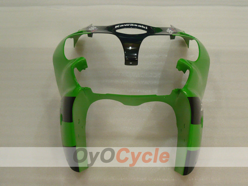 Fairing kit for 02-03 NINJA ZX-9R - Green, Black - Monster #OYO87903051