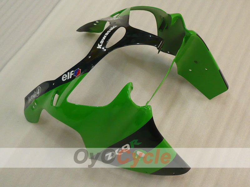 Fairing kit for 02-03 NINJA ZX-9R - Green, Black - Monster #OYO87903051