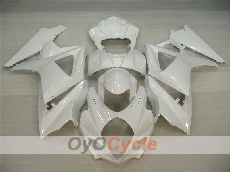 Injection Fairing kit for 07-08 GSX R1000 - White - Factory Style #OYO87902089