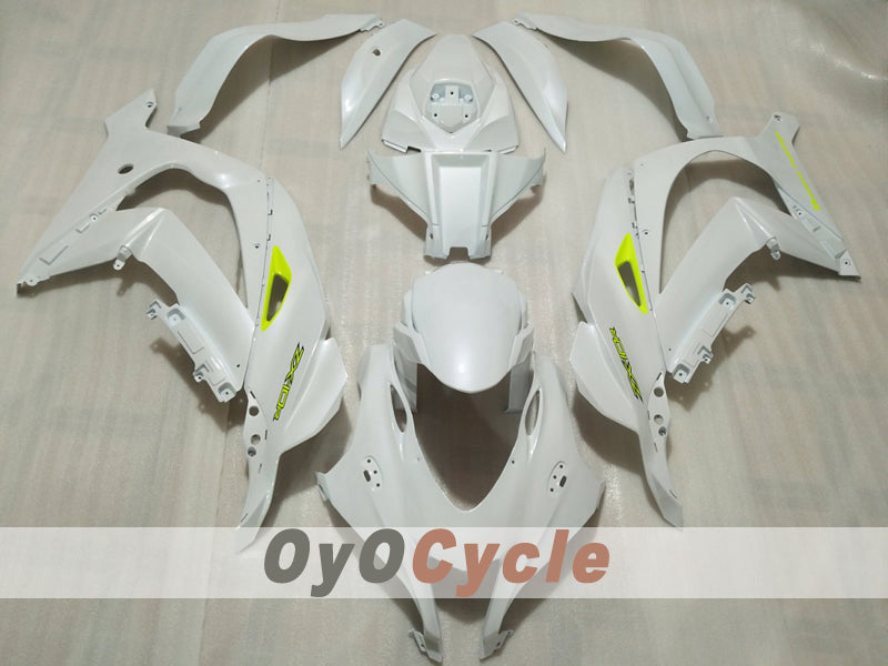 Injection Fairing kit for 16-20 NINJA ZX-10R - Pearl White - Factory Style #OYO87914617
