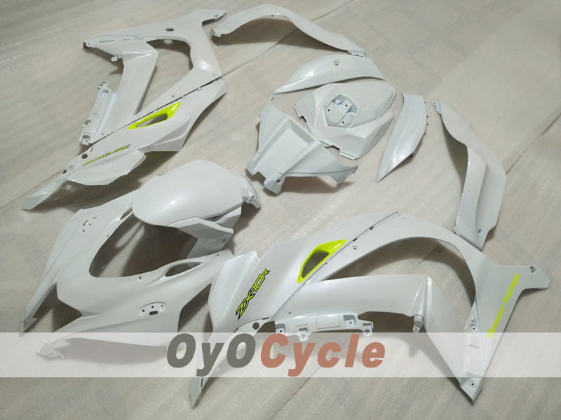 Injection Fairing kit for 16-20 NINJA ZX-10R - Pearl White - Factory Style #OYO87914617 Secondary image