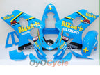 Injection Fairing kit for 04-05 GSX R750 - Yellow, Blue - Rizla+ #OYO87901230