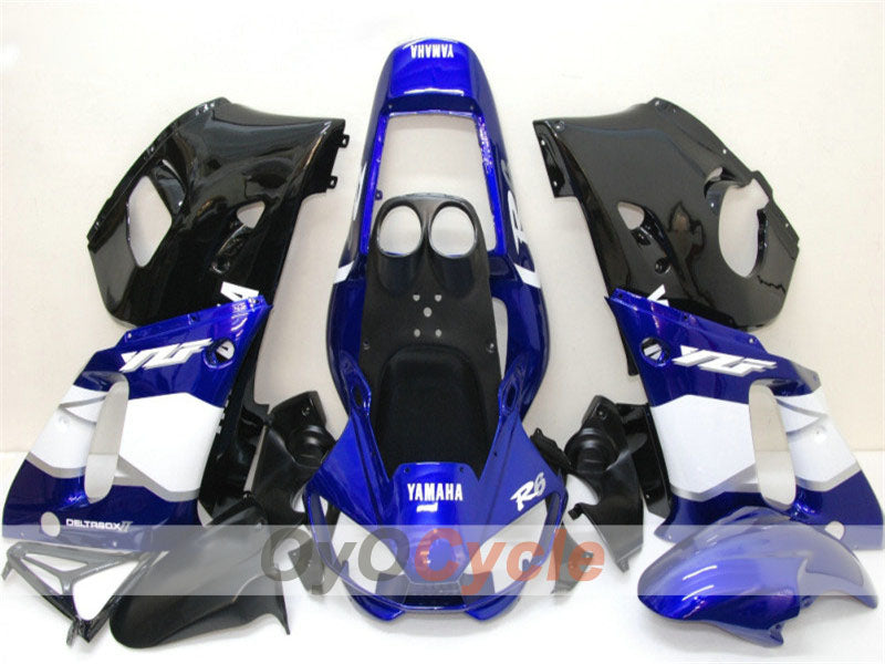 Injection Fairing kit for 98-02 YZF-R6 - Blue, Black - Factory Style #OYO87900994 Main image