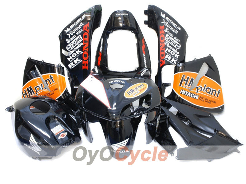 Injection Fairing kit for 05-06 CBR600RR - Orange, Black - Castrol, HM Plant #OYO87900252