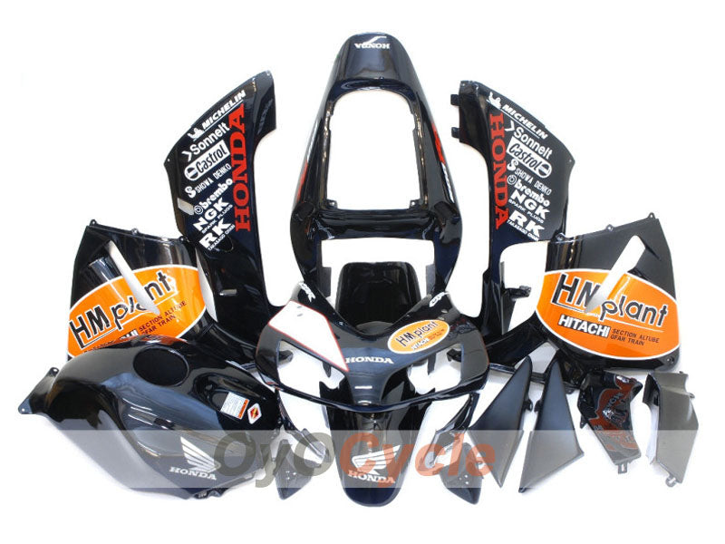 Injection Fairing kit for 03-04 CBR600RR - Orange, Black - HM Plant #OYO87902525 Main image
