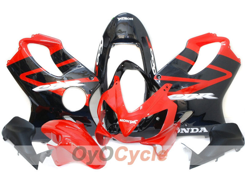Injection Fairing kit for 04-07 CBR600F4i - Red, Black - Factory Style #OYO87900207
