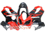 Injection Fairing kit for 04-07 CBR600F4i - Red, Black - Factory Style #OYO87900207