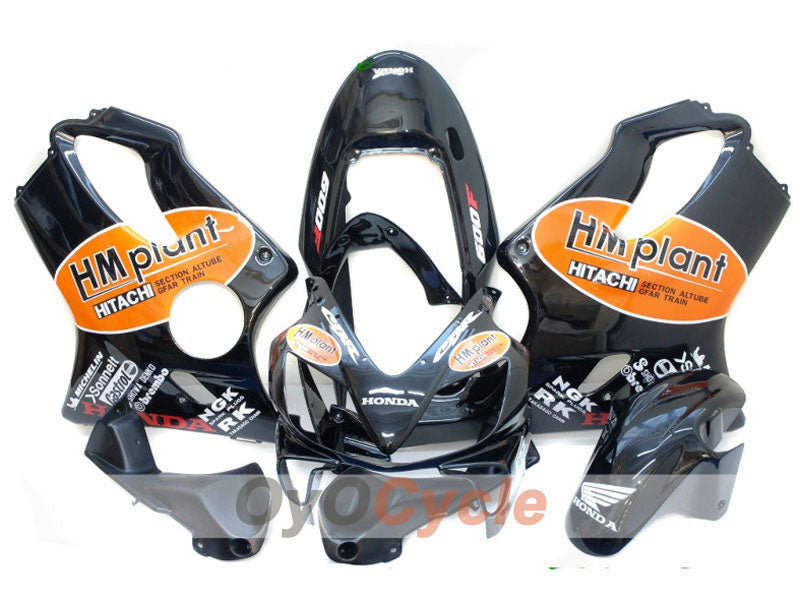 Injection Fairing kit for 04-07 CBR600F4i - Black - HM Plant #OYO87900202