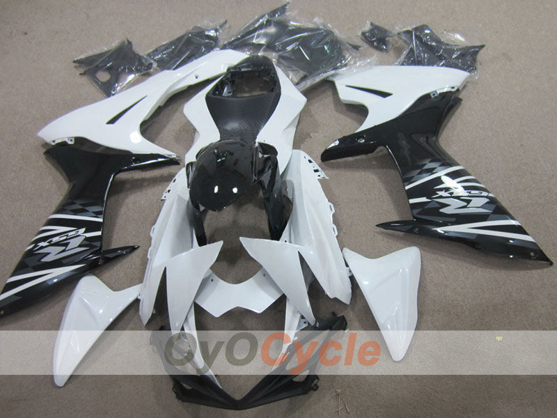 Injection Fairing kit for 11-26 GSX R750 - White, Black - Factory Style #OYO87901463 Main image