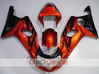 Injection Fairing kit for 00-02 GSX R1000 - Orange, Black - Factory Style #OYO87901759