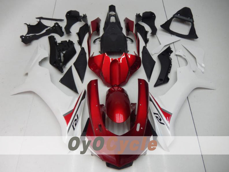 Injection Fairing kit for 15-19 YZF-R1 - Red, White - Others #OYO87914634 Main image
