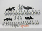 Fairing Screw Bolts for 99-07 Suzuki GSXR1300 Hayabusa - Silver #OYO87903363