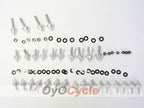 Fairing Screw Bolts for 01-03 Suzuki GSX R600 - Silver #OYO87903364