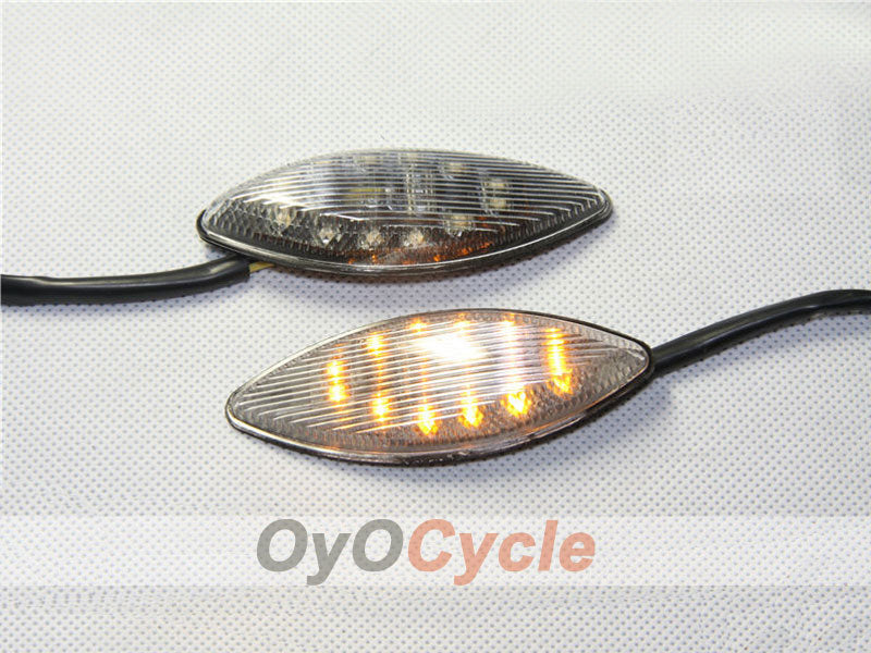 LED Turn Signal Lens For Kawasaki 2006-2007 NINJA ZX-14R #OYO87903857