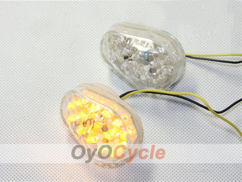 LED Turn Signal Lens For Kawasaki 2004-2005 NINJA ZX-10R #OYO87903863